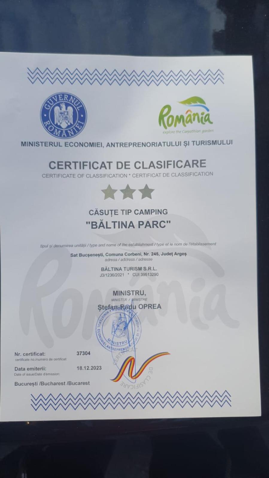 Baltina Parc Transfagarasan Curtea de Argeş Exterior foto